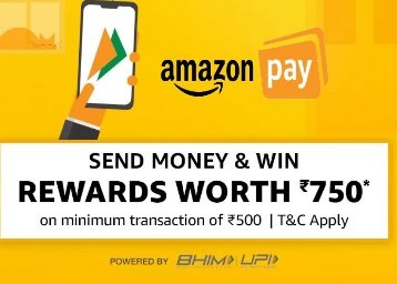 Send Money & Win Rewards Worth Rs. 750 | Selected users