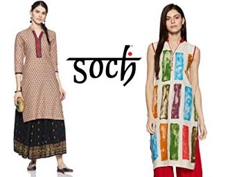 Amazon - Soch Women's Straight Kurta Starts at Rs.166