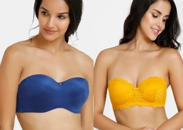 Strapless Bra : Minimum 70% Off From just Rs. 95