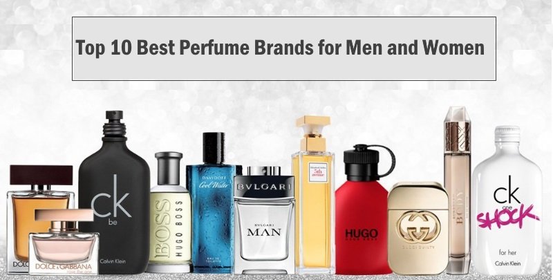 10 Best Perfume Brands for Men and Women
