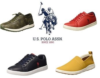 US Polo Association Men Footwear From Rs. 676 + FREE Shipping