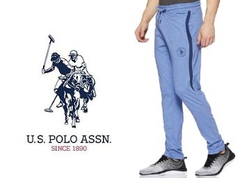 US Polo Association Men's Track Pants at Rs. 466 Only