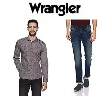 Upto 75% Off On Wrangler Men Clothing From Rs. 302